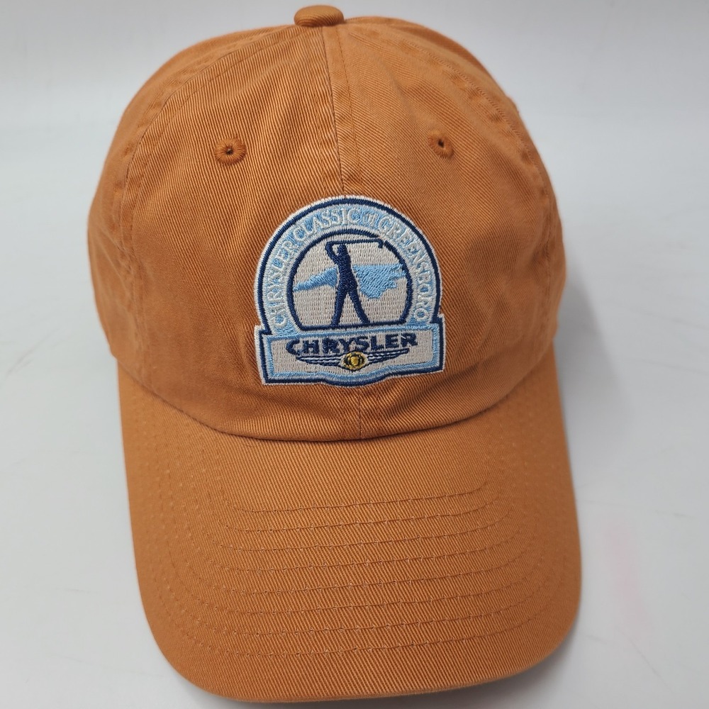 Youth Chrysler Classic Golf Hat‎ Adjustable Strapback Greensboro Orange Casual